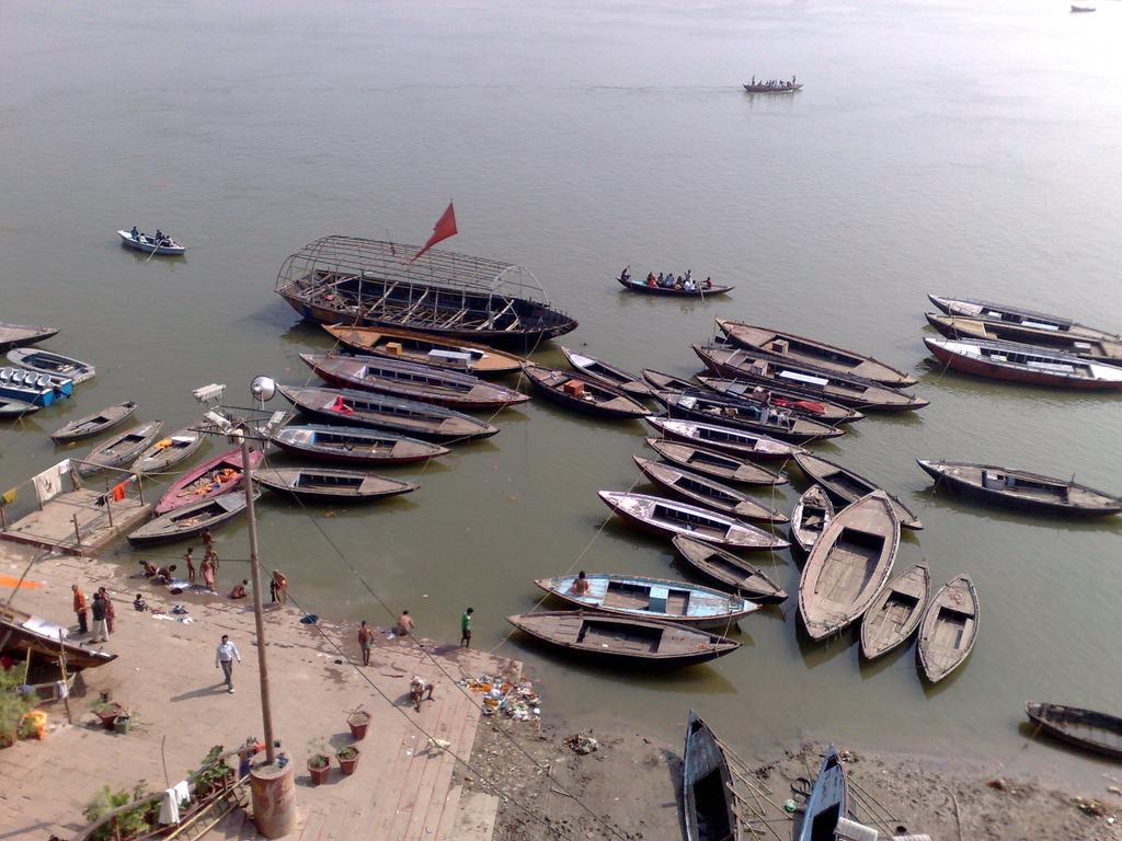 Grg Shanti Guest House Varanasi Near Manikarnika Ghat Bagian luar foto